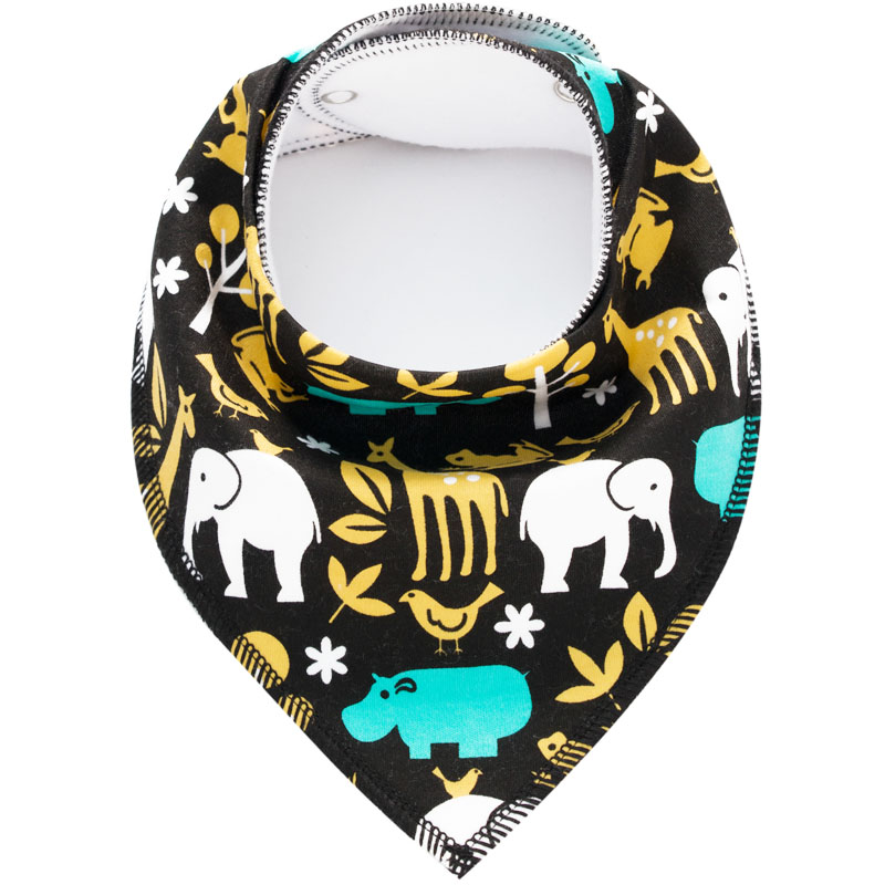 Washable Infant Bibs With Print